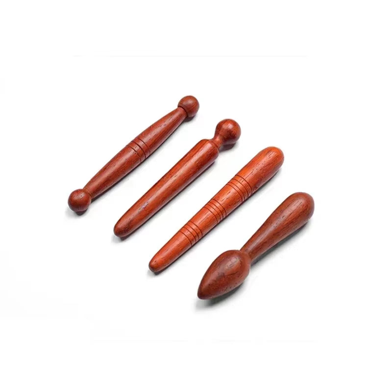 1/4 Pcs Feet Massager Gift Foot Tool Acupressure Tools Acupuncture Pen Stick Point Wooden Massage Stick Body Massage Tools