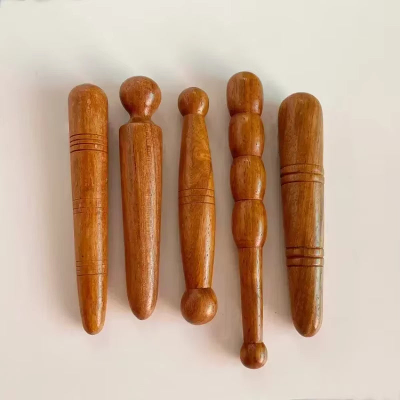 1/4 Pcs Feet Massager Gift Foot Tool Acupressure Tools Acupuncture Pen Stick Point Wooden Massage Stick Body Massage Tools