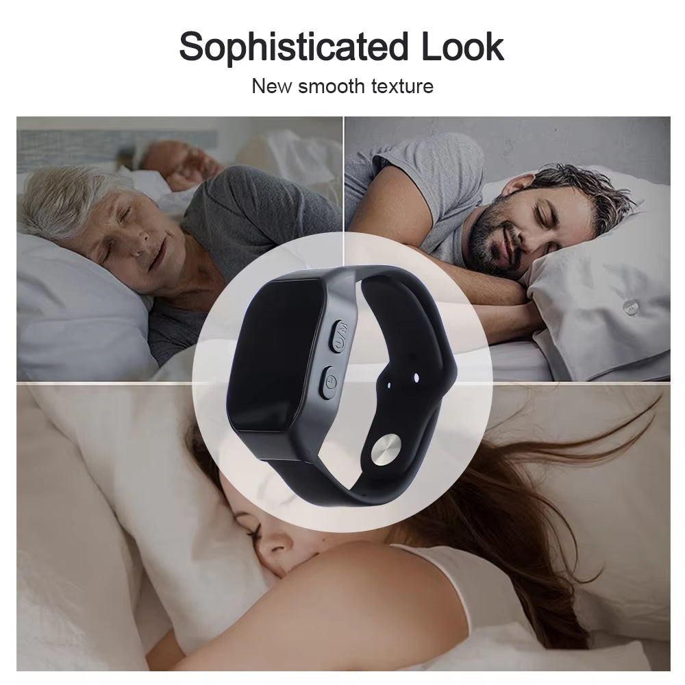 EMS Sleep Aid Watch Fast Sleep Rest Hypnosis Insomnia Artifact Wristband Watch Anti-Anxiety Insomnia Hypnosis Device Relax Tool