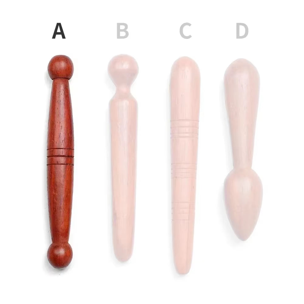 1/4 Pcs Feet Massager Gift Foot Tool Acupressure Tools Acupuncture Pen Stick Point Wooden Massage Stick Body Massage Tools
