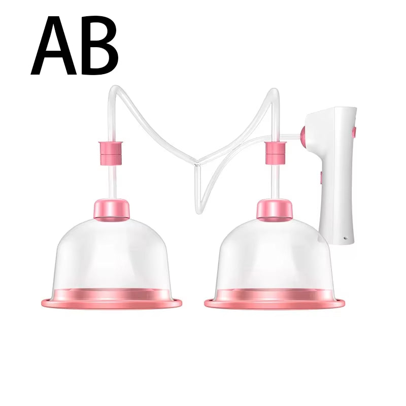 Breast&Buttocks Enlargement Massager Pump Suction Machine Vacuum Therapy Butt Enhancement Massage Device Cupping Cups Lifting