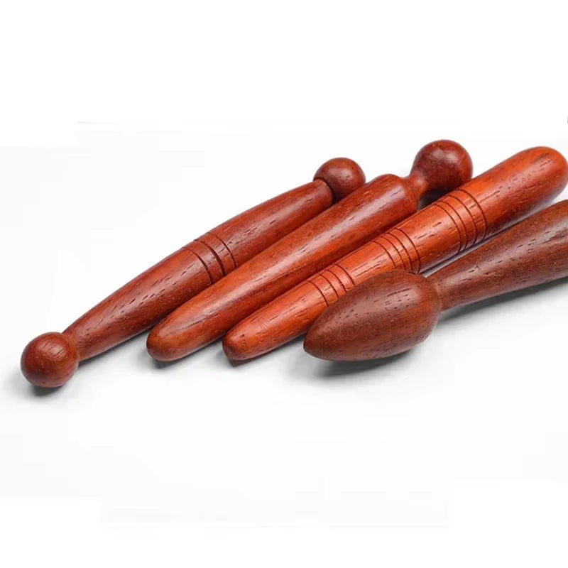 1/4 Pcs Feet Massager Gift Foot Tool Acupressure Tools Acupuncture Pen Stick Point Wooden Massage Stick Body Massage Tools