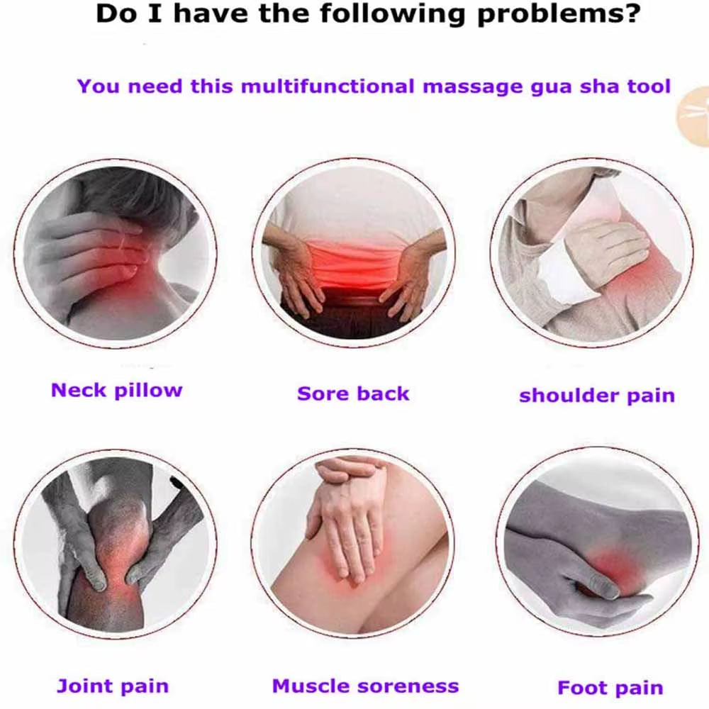 1PC Wood Trigger Point Massage Gua Sha Tool,Professional Lymphatic Drainage Tools,Wood Therapy Massage Tools for Back,Hands,Face