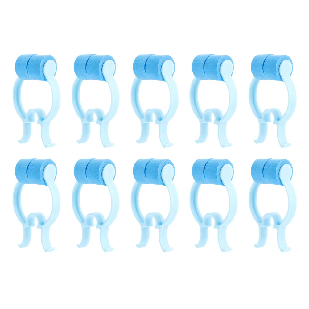 10 Pcs Fixing Nose Stopperss Correction Clip Household Plug Fixing Pincher Breath Accessory Portable Convenient See Bleed