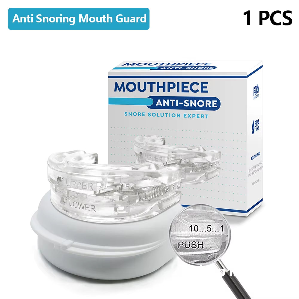 Mouth Tape Sleep anti Snoring Bruxism Mouth Guard Improve Sleeping Teeth Bruxism Sleeping anti Snoring and Apnea Snoring Device