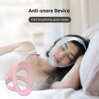 Children Adult Anti-Snoring Belt Comfortable Breathable Respiratory Corrector Anti-Snoring Improving Mouth Breathing Belt