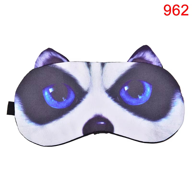 Eye Mask Eye Cover Natural Sleeping Eye Patch Cute Sleep Mask Women Men Eyepatch