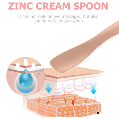 3 Pcs Eye Massage Tool Skincare Tools Applicator Zinc Cream Spoon Makeup 'S