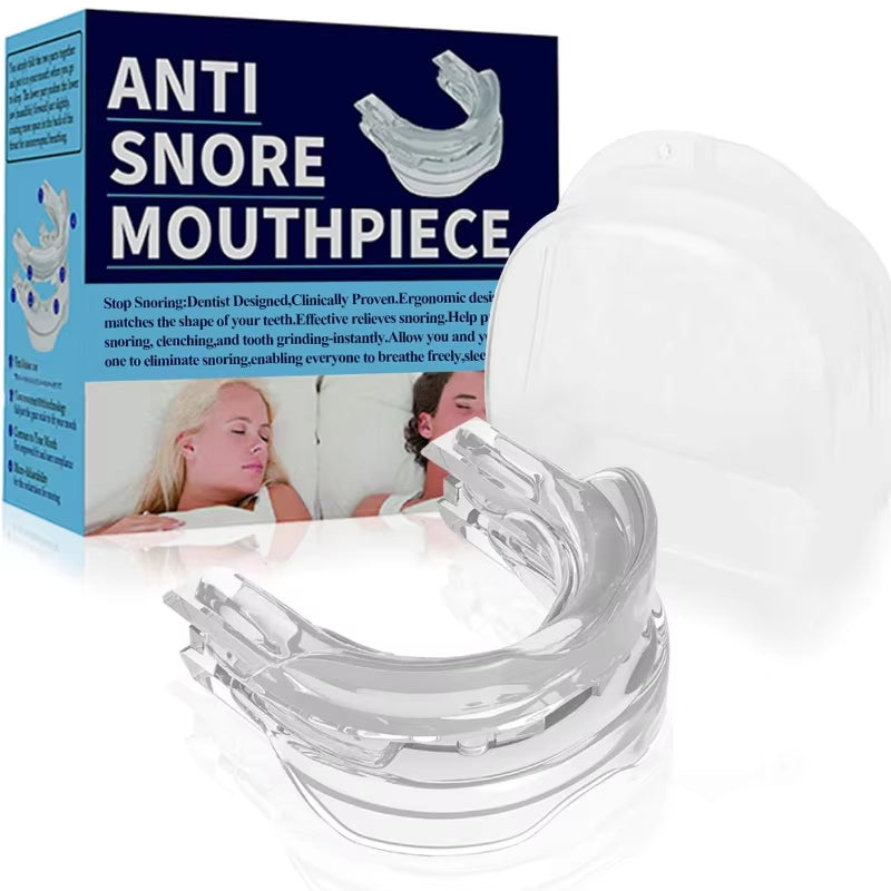 Anti Snoring Bruxism Mouth Guard Teeth Bruxism Sleeping Apnea Guard Snoring Mouth Guard Snoring Device to Stop Snoring