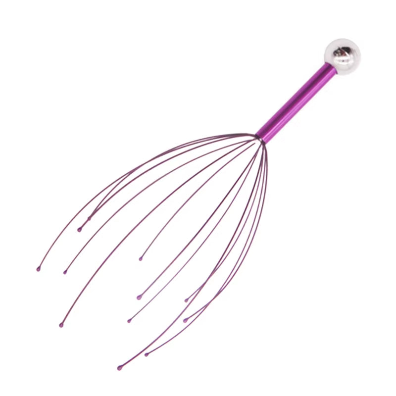 Handheld Octopus Head Massage Tingler Scalp Massagers Scratcher for Deep Relaxation Hair Stimulation and Stress Drop Shipping