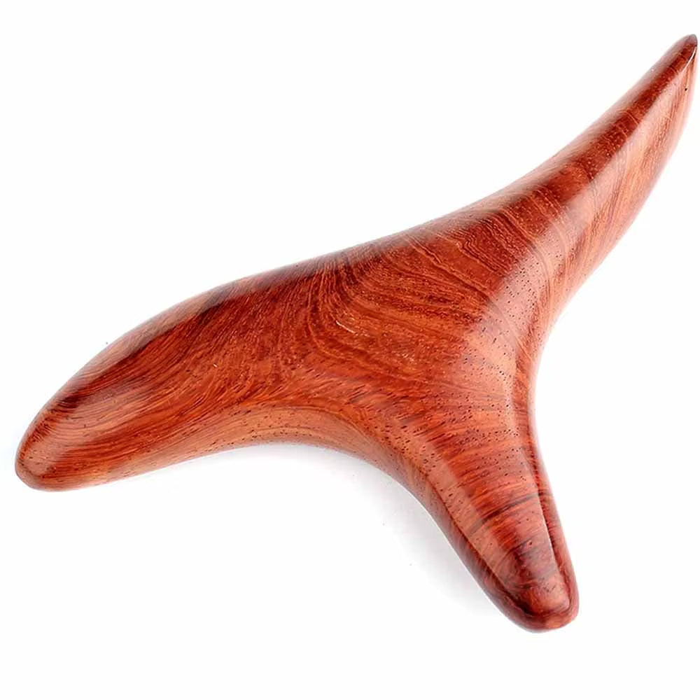 1PC Wood Trigger Point Massage Gua Sha Tool,Professional Lymphatic Drainage Tools,Wood Therapy Massage Tools for Back,Hands,Face