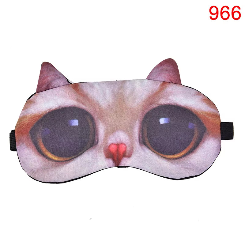 Eye Mask Eye Cover Natural Sleeping Eye Patch Cute Sleep Mask Women Men Eyepatch