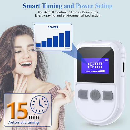 KTS Sleeping Aids Device Insomnia Anxiety Depression CES Therapy Transcranial Microcurrent Stimulator Migraine Pain Relief