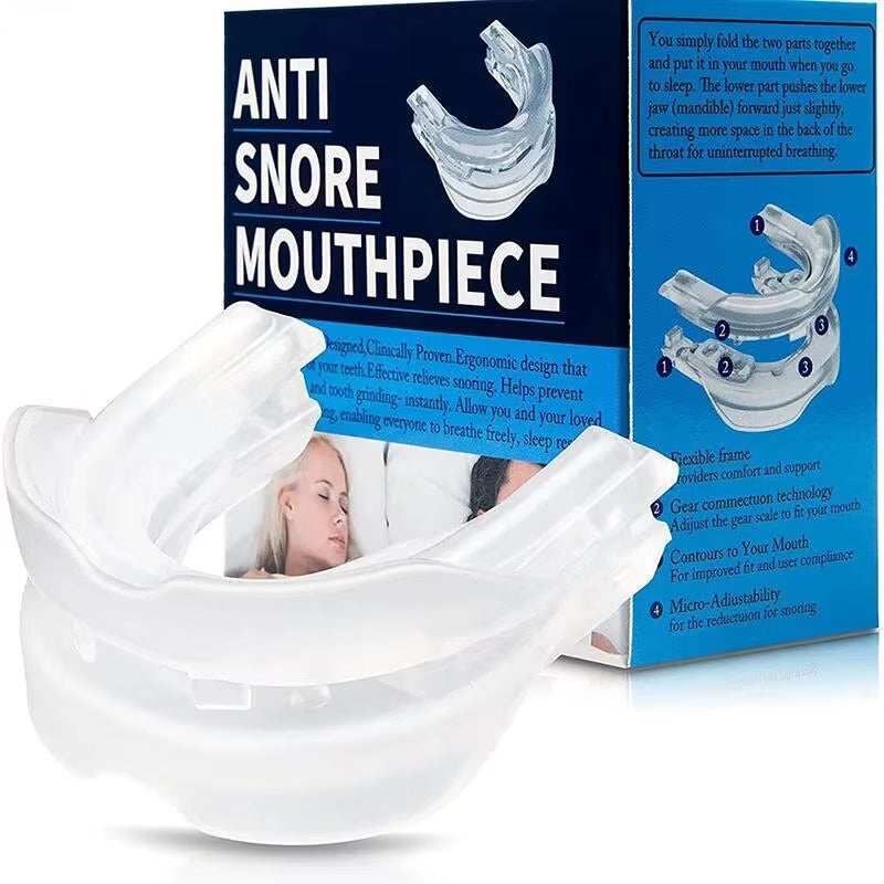 Anti Snoring Bruxism Mouth Guard Teeth Bruxism Sleeping Apnea Guard Snoring Mouth Guard Snoring Device to Stop Snoring