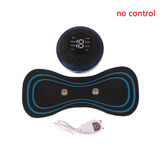 1Set New Massage Device Mini Portable Electric Pulse Neck Massage Back Muscle Pain Relief Tool Shoulder Leg Body Relax Cushion