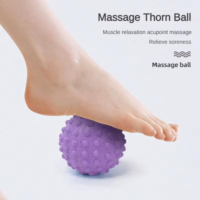 TPE Trigger Point Fascia Ball Massage Yoga Ball Muscle Relaxation Acupoint Roller Foot and Leg Massager