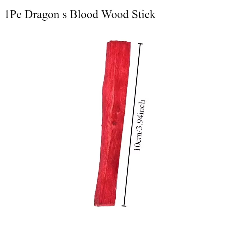 Dragon‘S Blood Palo Santo Wood Sticks Natural Incense Stick Smudge Aromatherapy for Crystal Cleansing Home Air Purification