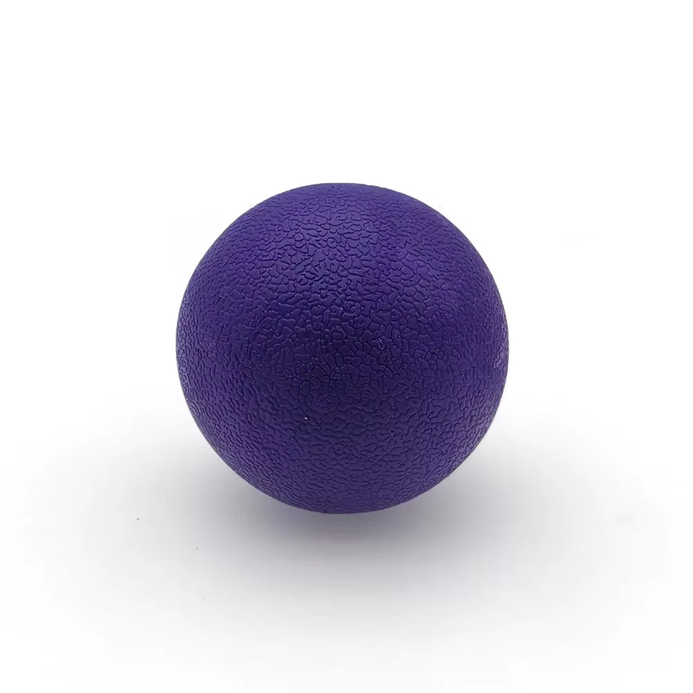 TPE Fascia Ball Lacrosse Muscle Relaxation Exercise Sports Fitness Yoga Peanut Massage Ball Trigger Point Stress Pain Relief