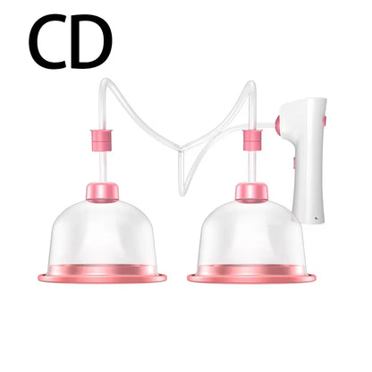 Breast&Buttocks Enlargement Massager Pump Suction Machine Vacuum Therapy Butt Enhancement Massage Device Cupping Cups Lifting