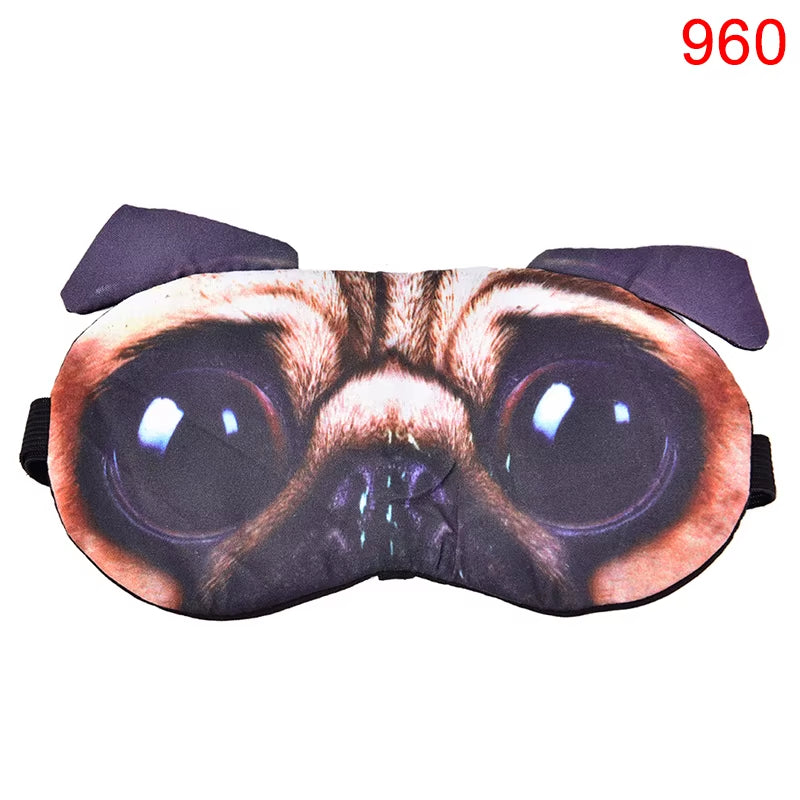 Eye Mask Eye Cover Natural Sleeping Eye Patch Cute Sleep Mask Women Men Eyepatch