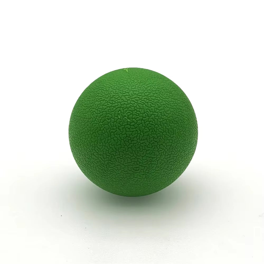 TPE Fascia Ball Lacrosse Muscle Relaxation Exercise Sports Fitness Yoga Peanut Massage Ball Trigger Point Stress Pain Relief