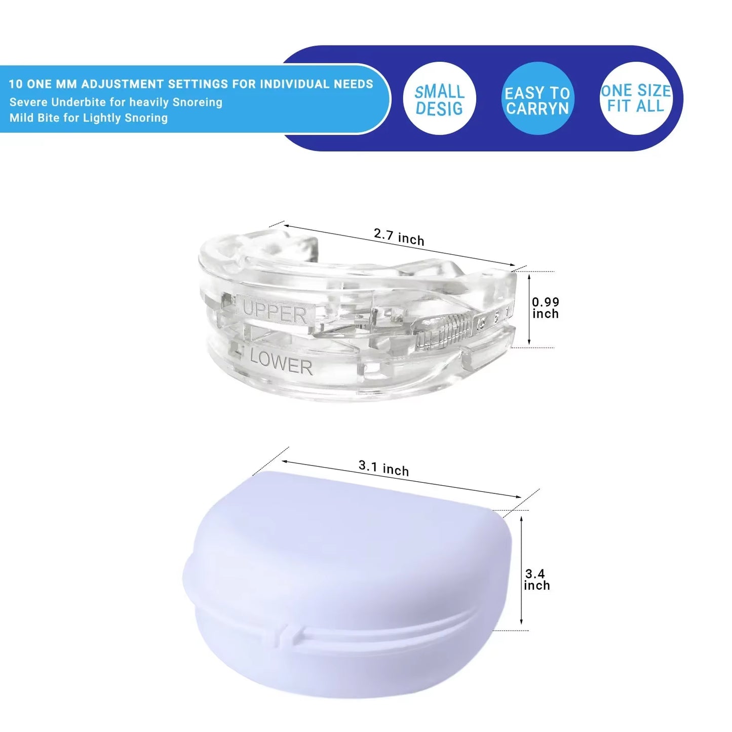 Snoring Stopper anti Snoring Bruxism Mouth Guard Teeth Bruxism Sleep Apnea Guard Snoring Mouth Guard Snoring Prevention Mechanis