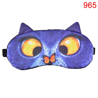 Eye Mask Eye Cover Natural Sleeping Eye Patch Cute Sleep Mask Women Men Eyepatch