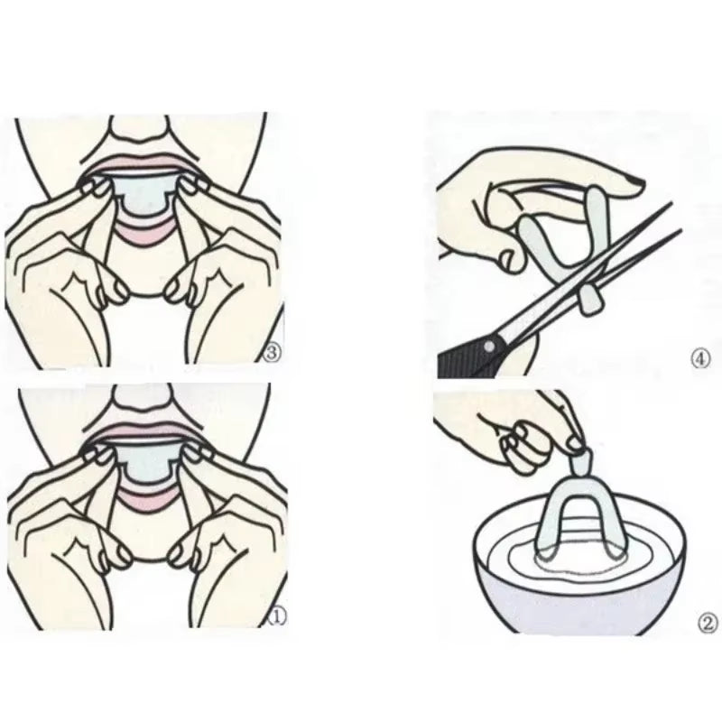 Mouth Tray Stop Teeth Sleep Aid Health Care anti Snoring Bruxism Sleeping Guard Night Guard Gum Shield Grinding