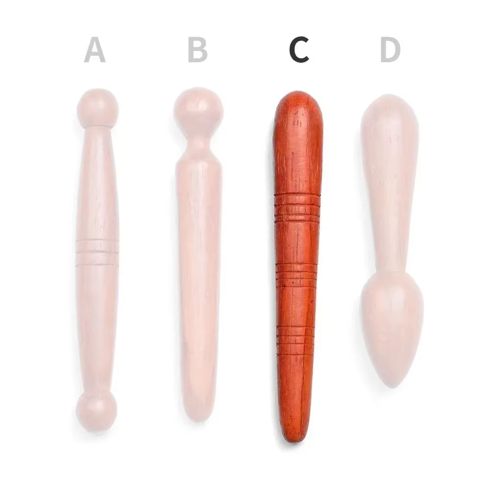 1/4 Pcs Feet Massager Gift Foot Tool Acupressure Tools Acupuncture Pen Stick Point Wooden Massage Stick Body Massage Tools