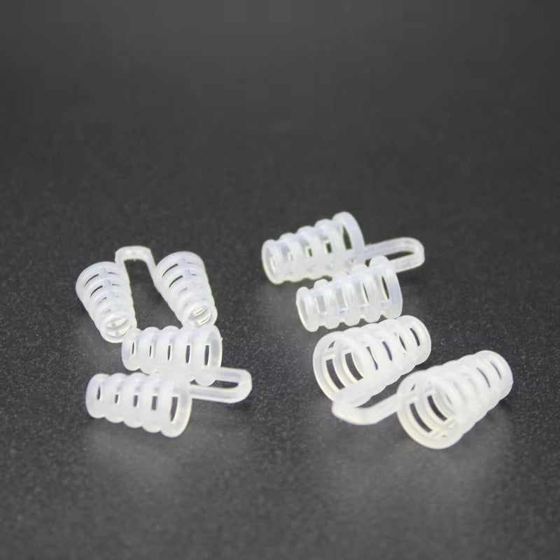 Hot Sale anti Snoring Silicone Nose Clip Magnetic Stop Snoring Nose Clips Anti-Snoring Apnea Sleeping Aid Device 5Pcs