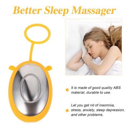 Stress Reliever Sleep Aid Instrument Hand Massager Abs Rechargeable Device Portable Relief Apparatus