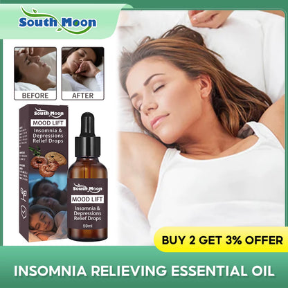 Insomnia Treatment Drops Deep Asleep Headache Neurasthenia Relief Promote Sleep Quality Decompression Sleep Aid Essential Oil