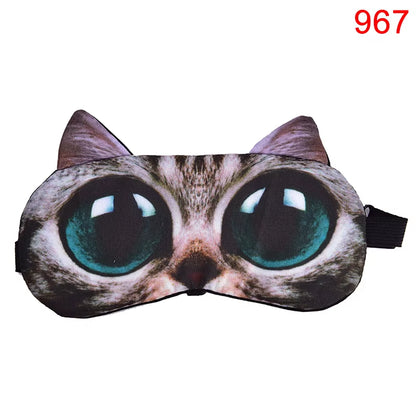 Eye Mask Eye Cover Natural Sleeping Eye Patch Cute Sleep Mask Women Men Eyepatch