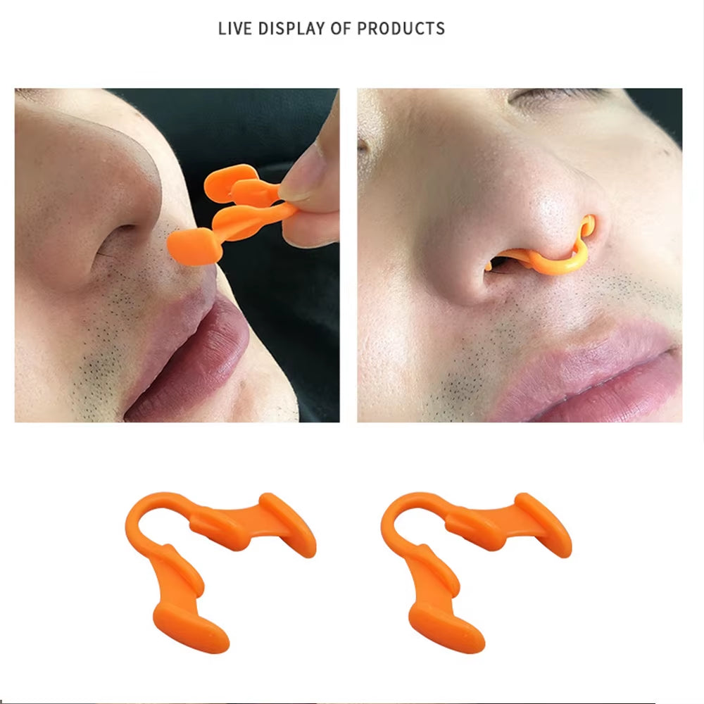 Anti-Snoring Device Prevent Snoring Sleeping Prevent Nasal Congestion Snoring Nose Clip Easy Breathe Improve Sleeping