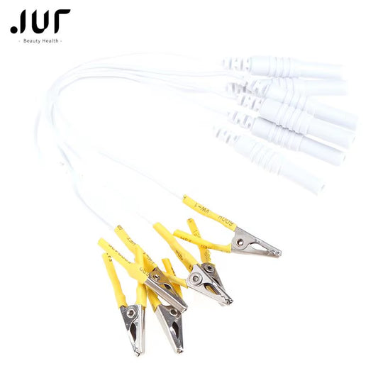 12Pcs/Lot Alligator Clip Cable, Acupuncture Needles Clip for Electronic Acupuncture Treatment Instrument