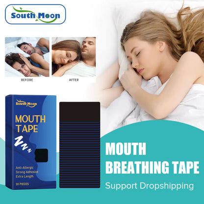 Mouth Tape Sleep Strip Stop Snoring Nose Breathing Correction Improve Open Mouth Better Sleeping anti Snoring Sticker