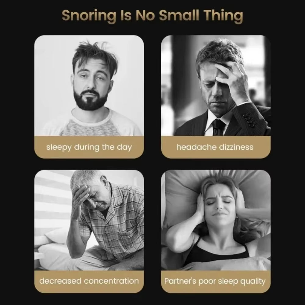 Smart Electric Anti-Snoring Device YA4200/YA4100 Portable Intelligent Snore Stopper Bluetooth Sleep Apnea Improve Sleep Aid Tool