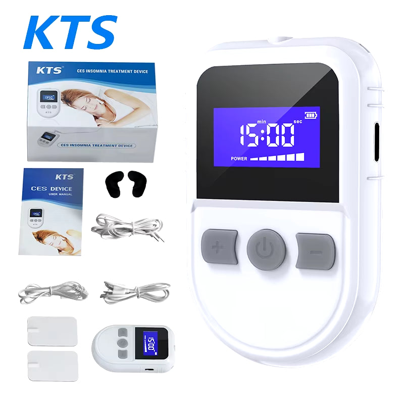 KTS Sleep Aid Device for Insomnia Migraine Depression Relieve 35 Levels Insomnia Electrotherapy Device CES for Fast Sleeping