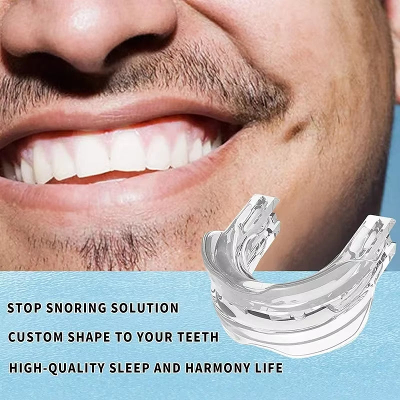 Anti Snoring Bruxism Mouth Guard Teeth Bruxism Sleeping Apnea Guard Snoring Mouth Guard Snoring Device to Stop