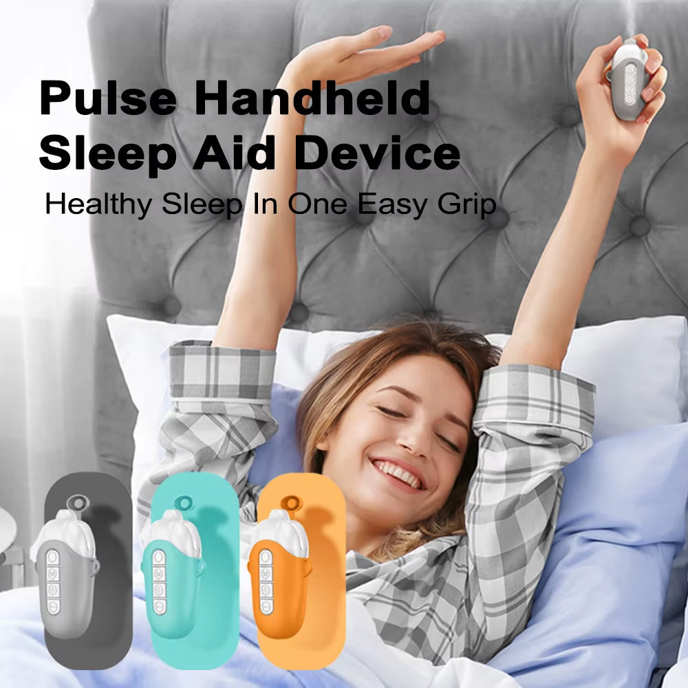 Physical Pulse Handheld Sleep Aid Device Nebulizing Aromatherapy Machine Microcurrent Smart Sleeper Anxiety Insomnia Relief