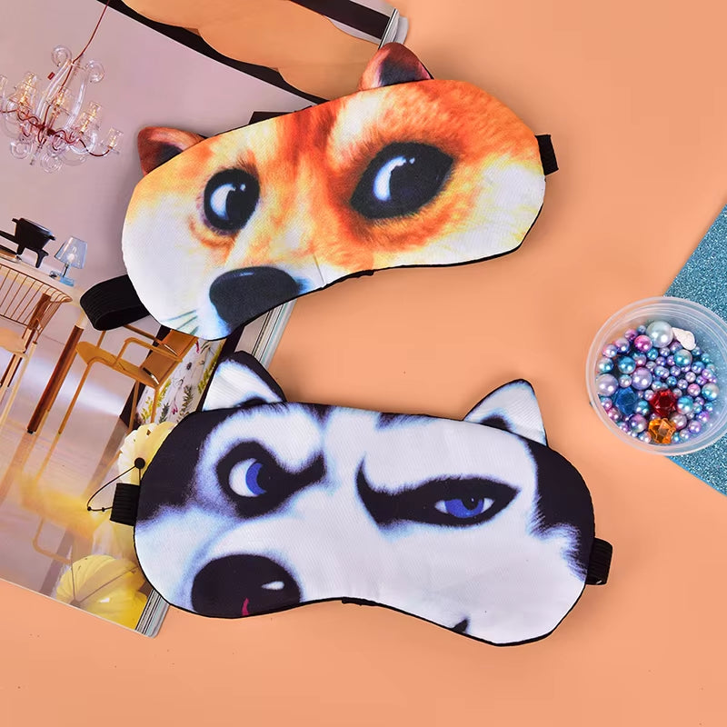 Eye Mask Eye Cover Natural Sleeping Eye Patch Cute Sleep Mask Women Men Eyepatch