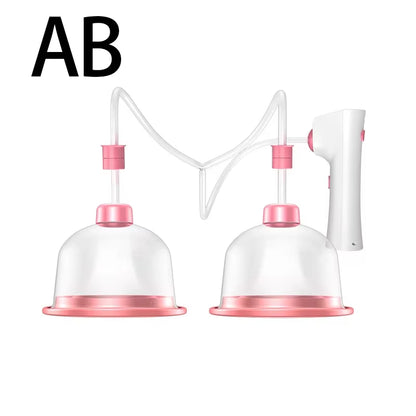 Breast&Buttocks Enlargement Massager Pump Suction Machine Vacuum Therapy Butt Enhancement Massage Device Cupping Cups Lifting