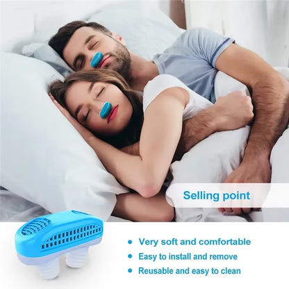 Snore Circle anti Schnarchen Nase Clip Silicone Magnetic anti Snoring Breathing Stop Snore Apnea Clip Device Sleep Snoring