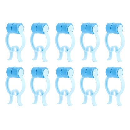 10 Pcs Fixing Nose Stopperss Correction Clip Household Plug Fixing Pincher Breath Accessory Portable Convenient See Bleed